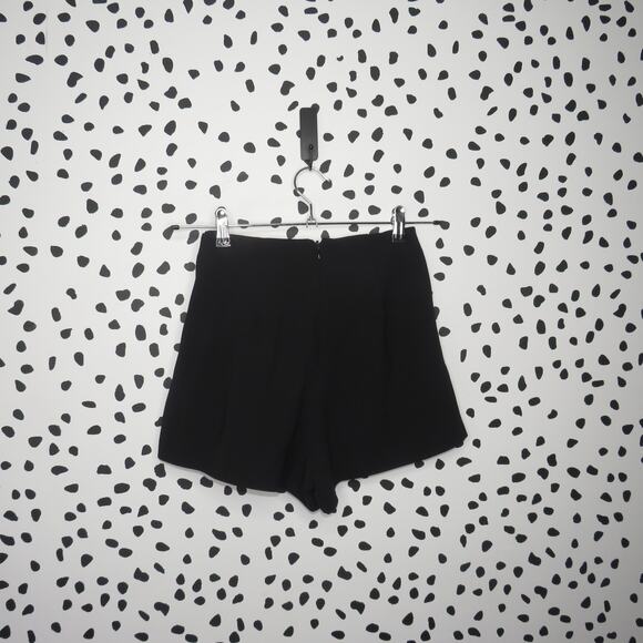 C/MEO Collective Black Second Thought High Waist Tie Front Shorts - Picture 5 of 9